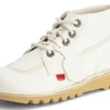 Kick Hi en cuir synthétique blanc pour adulte unisexe Kick Hi en cuir synthétique blanc pour adulte unisexe