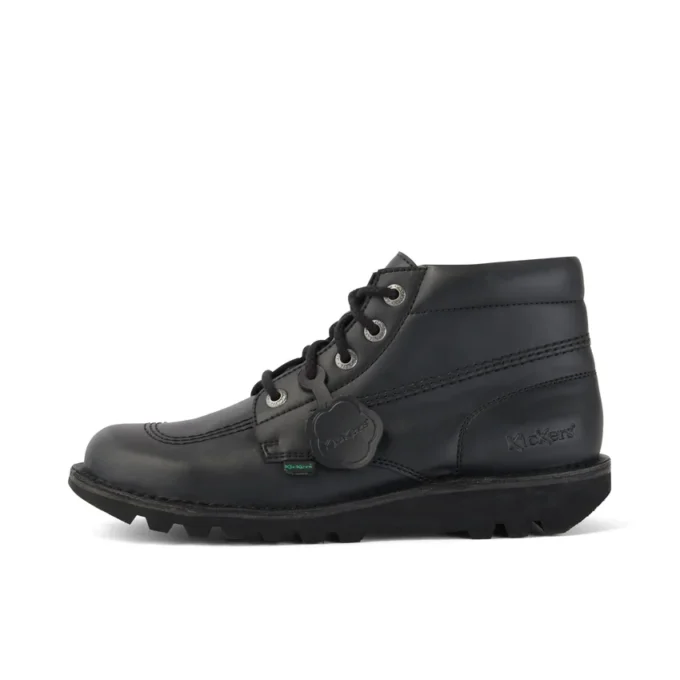 Kick Hi en cuir synthétique noir, unisexe adulte Kick Hi en cuir synthétique noir, unisexe adulte