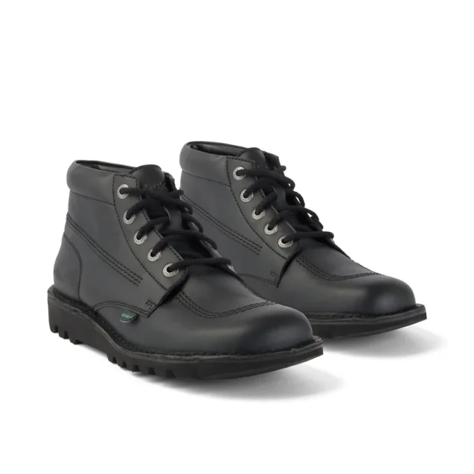 Kick Hi en cuir synthétique noir, unisexe adulte Kick Hi en cuir synthétique noir, unisexe adulte