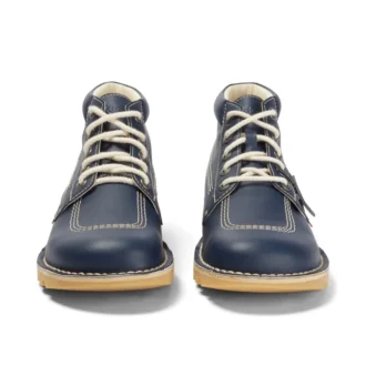 Kick Hi en cuir synthétique pour adulte unisexe, bleu marine