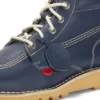 Kick Hi en cuir synthétique pour adulte unisexe, bleu marine Kick Hi en cuir synthétique pour adulte unisexe, bleu marine