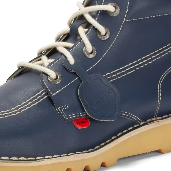 Kick Hi en cuir synthétique pour adulte unisexe, bleu marine Kick Hi en cuir synthétique pour adulte unisexe, bleu marine