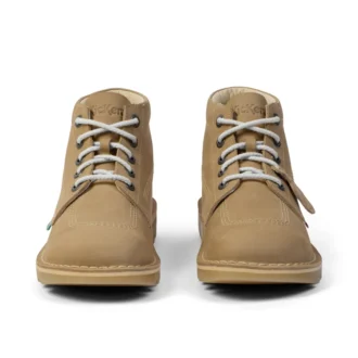 Kick Hi en cuir unisexe adulte, couleur sable