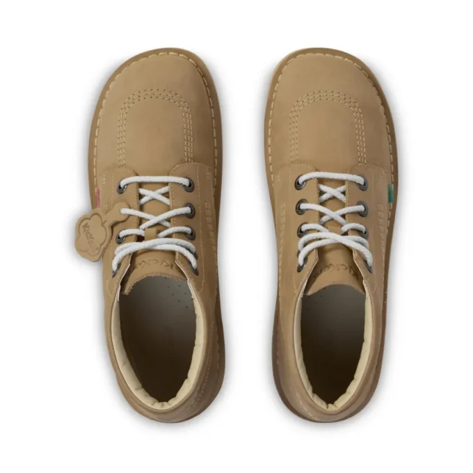 Kick Hi en cuir unisexe adulte, couleur sable Kick Hi en cuir unisexe adulte, couleur sable