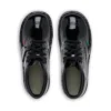 Kick Hi en cuir verni noir, unisexe pour jeunes
