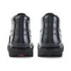 Kick Hi en cuir verni noir, unisexe pour jeunes