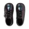 Kick Hi Galactic en cuir verni violet pour petite fille
