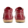 Kick Hi Hi Zip en cuir rouge unisexe pour bébé Kick Hi Hi Zip en cuir rouge unisexe pour bébé