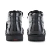 Kick Hi Hi Zip en cuir verni noir, junior unisexe Kick Hi Hi Zip en cuir verni noir, junior unisexe
