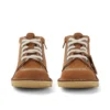 Kick Hi Hi Zip en nubuck beige pour bébé unisexe