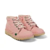 Kick Hi Hi Zip en nubuck rose clair unisexe junior Kick Hi Hi Zip en nubuck rose clair unisexe junior