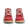 Kick Hi Hi Zip en simili cuir unisexe pour bébé, rouge Kick Hi Hi Zip en simili cuir unisexe pour bébé, rouge