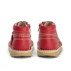 Kick Hi Hi Zip en simili cuir unisexe pour bébé, rouge Kick Hi Hi Zip en simili cuir unisexe pour bébé, rouge