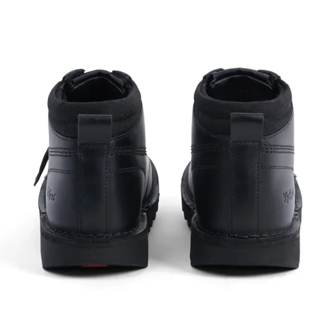Kick Hi Mix Mesh Leather Noir Unisexe Jeune