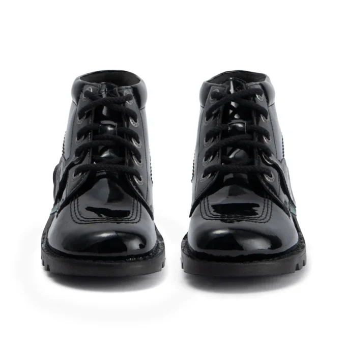 Kick Hi pour femme adulte en cuir et simili cuir verni noir Kick Hi pour femme adulte en cuir et simili cuir verni noir