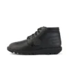 Kick Hi pour homme en cuir rembourré noir Kick Hi pour homme en cuir rembourré noir