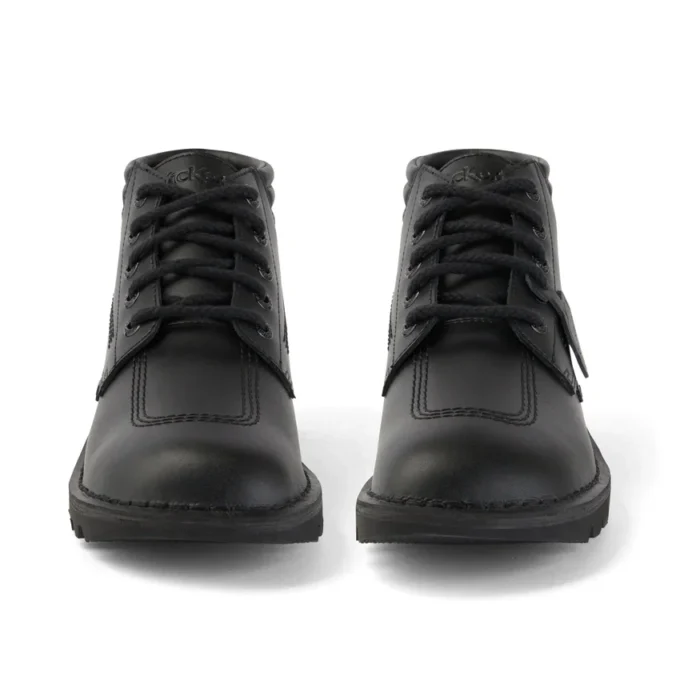 Kick Hi pour homme en cuir rembourré noir Kick Hi pour homme en cuir rembourré noir