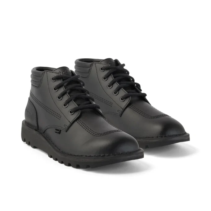 Kick Hi pour homme en cuir rembourré noir Kick Hi pour homme en cuir rembourré noir