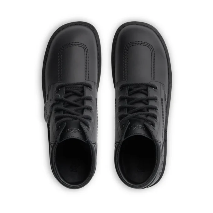 Kick Hi pour homme en cuir rembourré noir Kick Hi pour homme en cuir rembourré noir