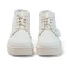 Kick Hi Stack en simili cuir blanc, unisexe adulte