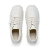 Kick Hi Stack en simili cuir blanc, unisexe adulte