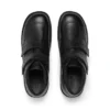 Kick Hi Vel en cuir noir, unisexe pour jeunes