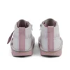 Kick Hi Wave en cuir blanc pour petite fille
