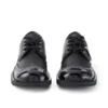 Kick Lo Brogue en cuir noir pour femmes Kick Lo Brogue en cuir noir pour femmes