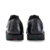 Kick Lo Brogue en cuir noir pour femmes Kick Lo Brogue en cuir noir pour femmes