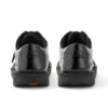Kick Lo Brogue en cuir verni noir pour filles