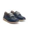 Kick Lo en cuir bleu marine, unisexe adulte Kick Lo en cuir bleu marine, unisexe adulte