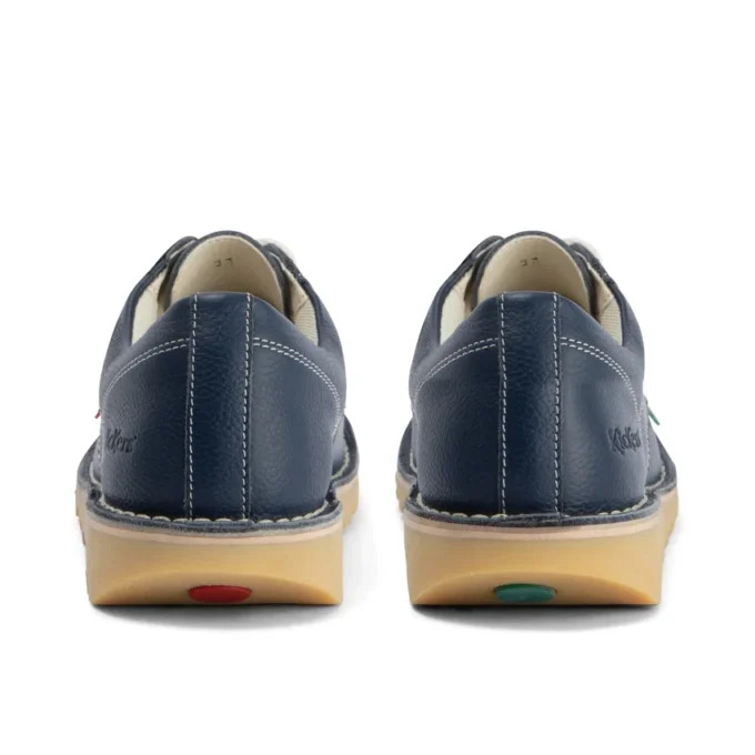 Kick Lo en cuir bleu marine, unisexe adulte Kick Lo en cuir bleu marine, unisexe adulte