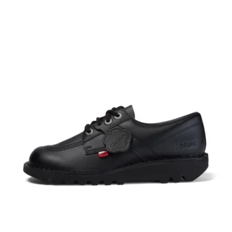 Kick Lo en cuir noir pour homme adulte