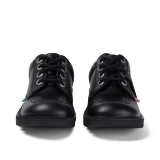 Kick Lo en cuir noir unisexe junior