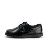 Kick Lo en cuir pour femme adulte, version alternative en cuir verni noir Kick Lo en cuir pour femme adulte, version alternative en cuir verni noir