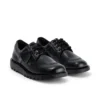 Kick Lo en cuir pour femme adulte, version alternative en cuir verni noir Kick Lo en cuir pour femme adulte, version alternative en cuir verni noir