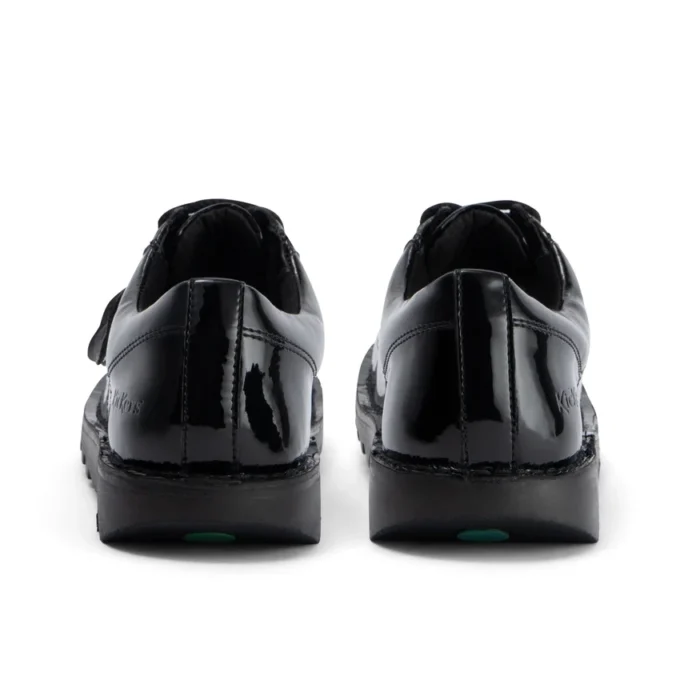 Kick Lo en cuir pour femme adulte, version alternative en cuir verni noir Kick Lo en cuir pour femme adulte, version alternative en cuir verni noir