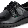 Kick Lo en cuir pour femme adulte, version alternative en cuir verni noir Kick Lo en cuir pour femme adulte, version alternative en cuir verni noir