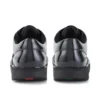 Kick Lo en cuir verni noir, unisexe pour jeunes