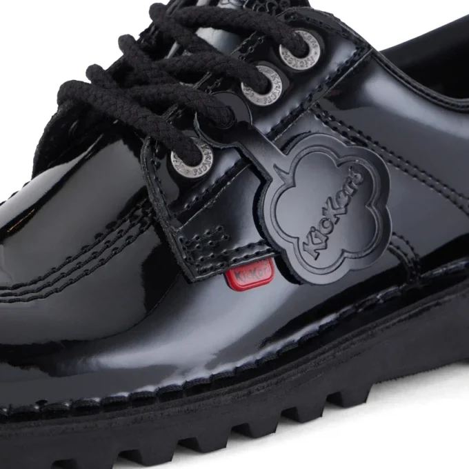 Kick Lo pour femme adulte en cuir verni noir Kick Lo pour femme adulte en cuir verni noir