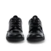 Kick Lo pour filles, en simili cuir verni noir