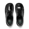 Kick Lo pour filles, en simili cuir verni noir