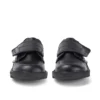 Kick Lo Scuff en cuir noir pour garçons en bas âge