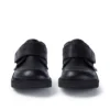 Kick Lo Scuff en cuir noir pour garçons junior