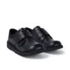 Kick Lo Scuff en cuir noir pour garçons junior