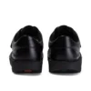 Kick Lo Twin Vel en cuir noir, unisexe junior