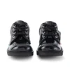 Kick Lo unisexe junior en cuir verni noir