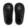 Kick Mid Scuff en cuir noir pour garçons en bas âge