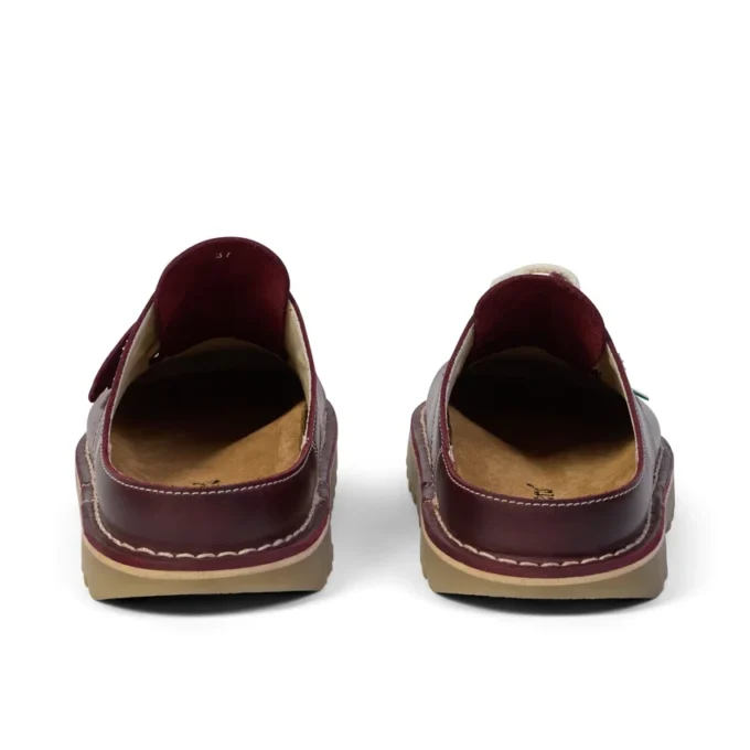 Kick Mule unisexe adulte rouge foncé