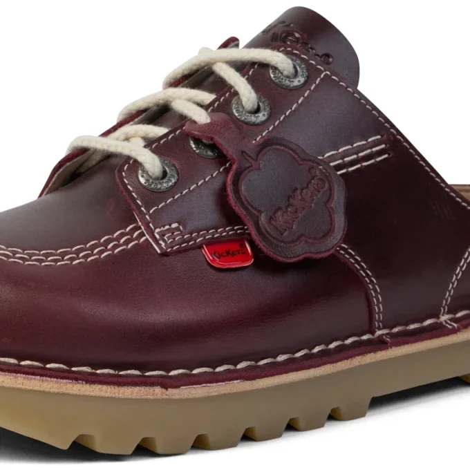 Kick Mule unisexe adulte rouge foncé